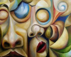 A Little Nothing #1 alex, alexander, art, artwork, canada, canadian, european, expression, expressionism, flowy, imaginative, intricate, intuitive art, lavrov, mind, modern, north america, north american art, oil painting, original, people, philosophy, psychology, restless, self observation, surreal, surrealism, symbolism, the self, thinking, thoughts, vancouver,