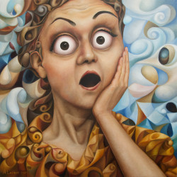 Epiphany alex, alexander, art, artwork, behavior, canada, canadian, cubism, european, expression, expressionism, flowy, imaginative, intricate, intuitive art, lavrov, mind, modern, north america, north american art, oil painting, original, people, philosophy, psychology, self observation, surreal, surrealism, symbolism, the self, vancouver, wiggly, wisdom, yvr, epiphany, surprise, awe